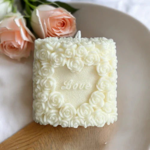 valentine s 3d rose shaped heart shaped candle love rose shape candles candle for wedding i love you candle