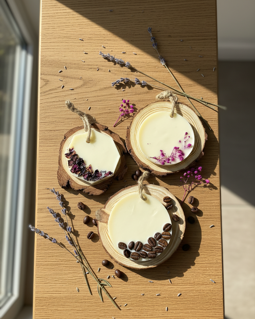 scented soy wax sachet combo pack of 3 fragrance tablets india karessa candles