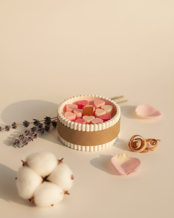 valentines heart jar candle pack of 3 concrete gypsum india karessa candles