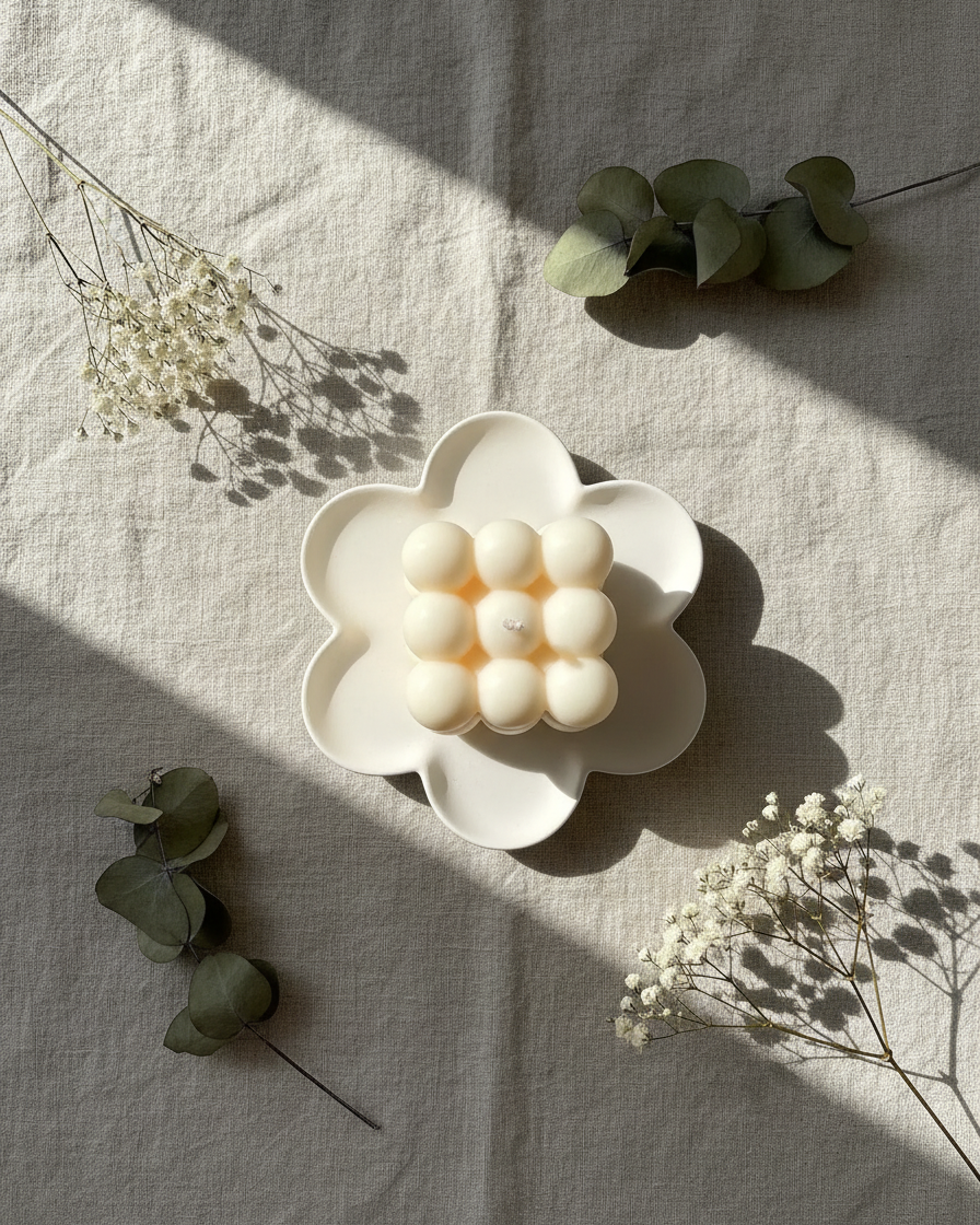 big bubble candle large soy wax scented india karessa candles