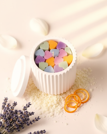 soy wax hearts candle luxury concrete jar with lid india karessa candles