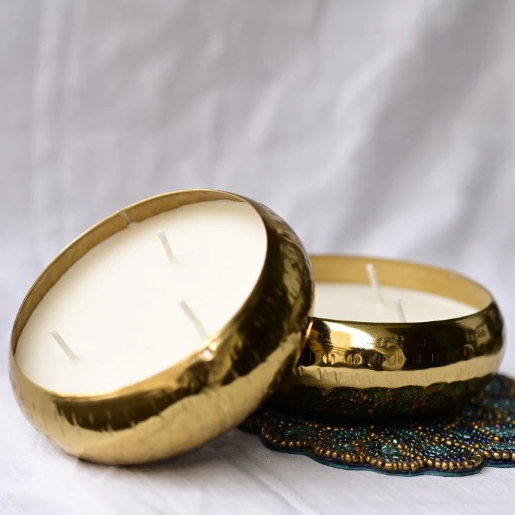 Round Urli Candle