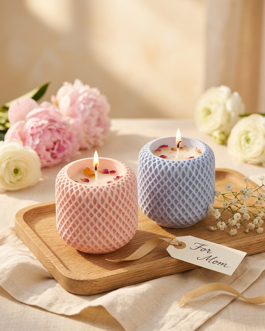 geometric modern angular concrete candle jar gypsum vessel empty empty open vessel wholesale bulk order India