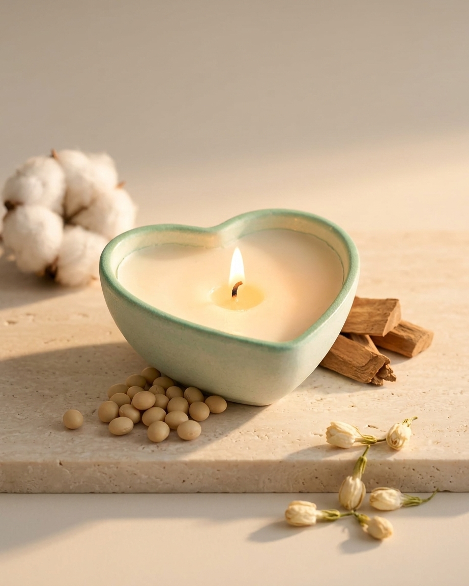 3D bow ribbon shaped concrete candle bowl gypsum vessel soy wax empty open vessel wholesale bulk order India