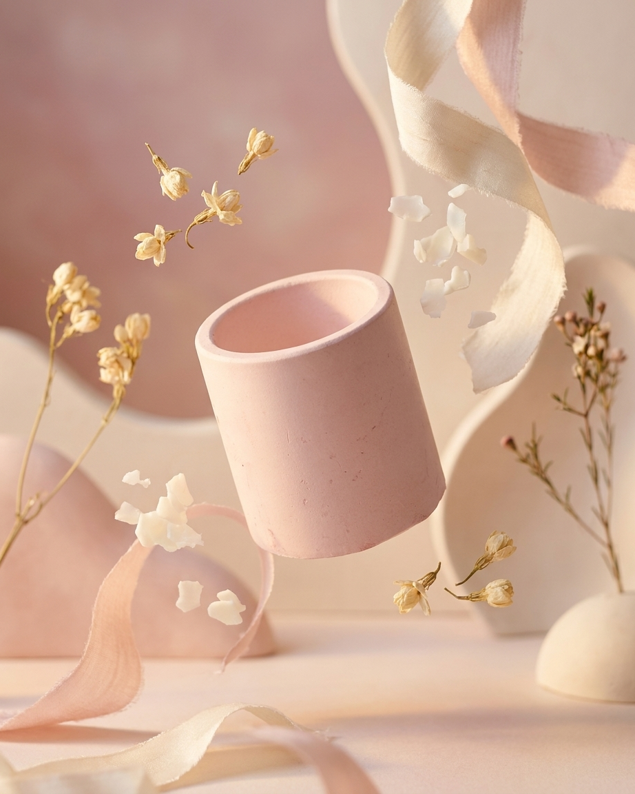 cylindrical round pillar concrete candle jar gypsum vessel empty empty open vessel wedding favour corporate gifting India