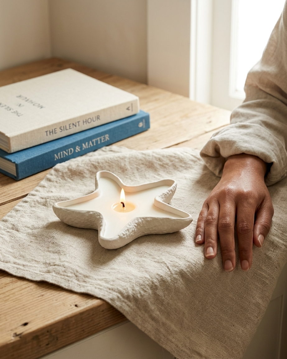 3D bow ribbon shaped concrete candle bowl gypsum vessel soy wax empty open vessel aromatherapy soy wax candle India