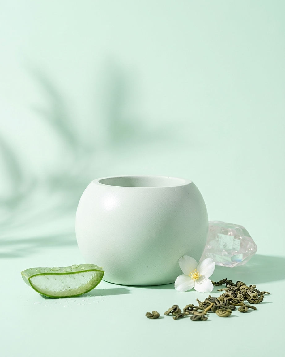 spherical round ball concrete candle jar gypsum vessel empty empty open vessel aromatherapy soy wax candle India