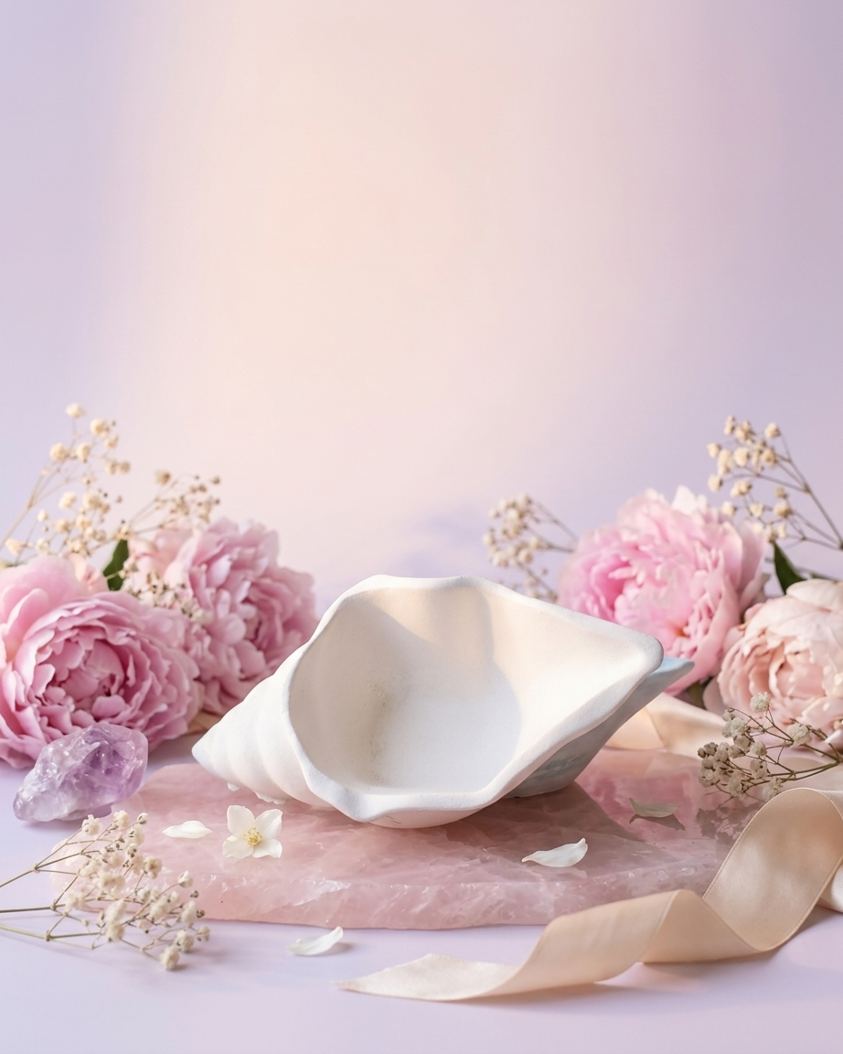 Sea shell concrete gypsum jar 55ml wholesale soy wax candle making India