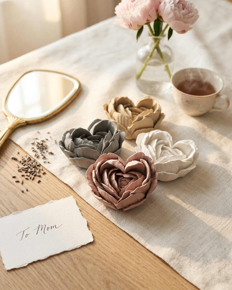 3D bow ribbon shaped concrete candle bowl gypsum vessel soy wax empty open vessel aromatherapy soy wax candle India