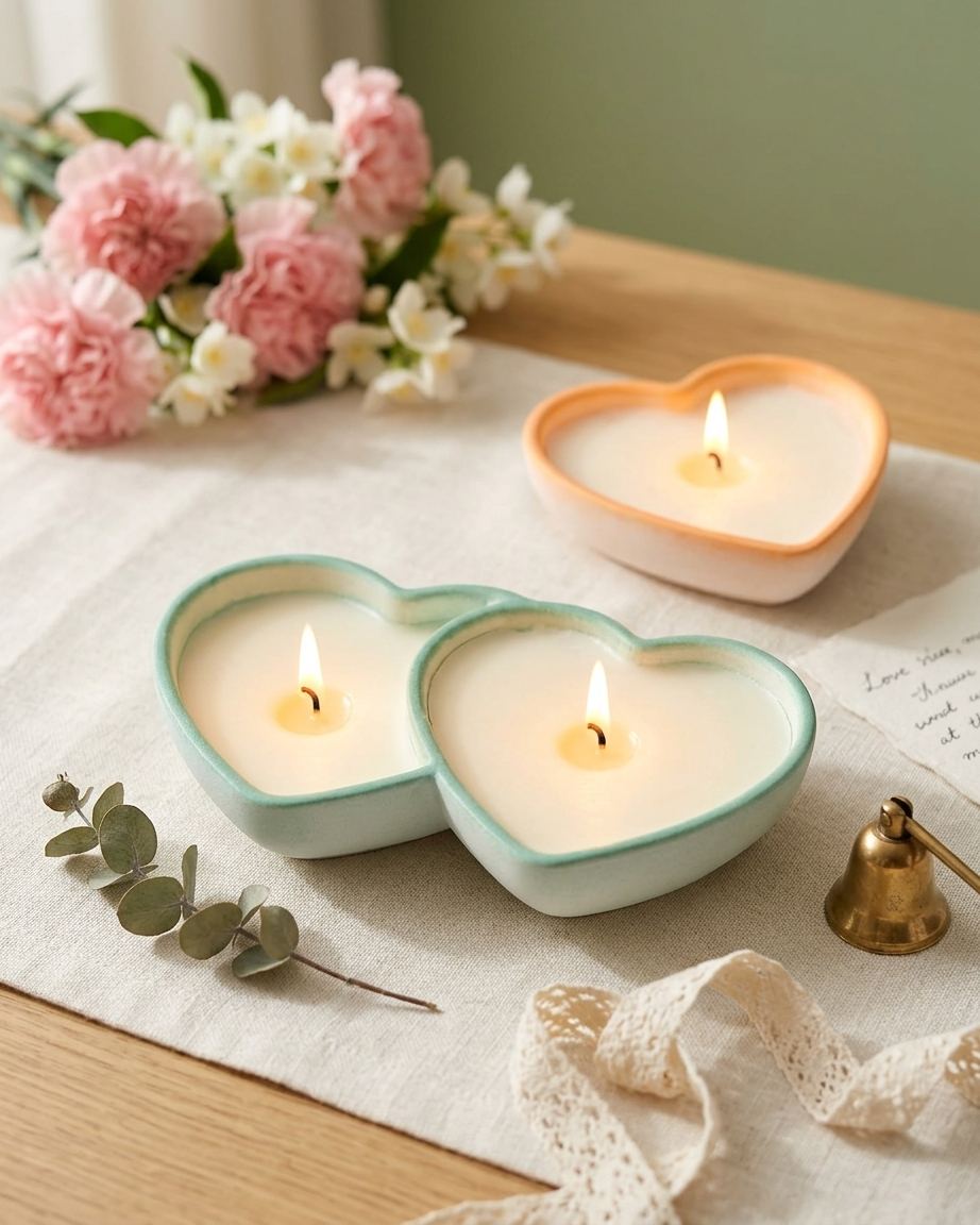 3D bow ribbon shaped concrete candle bowl gypsum vessel soy wax empty open vessel aromatherapy soy wax candle India