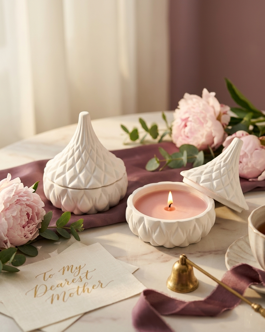 dome lid covered concrete candle jar gypsum vessel empty with lid sealed gift ready candle making raw material wholesale