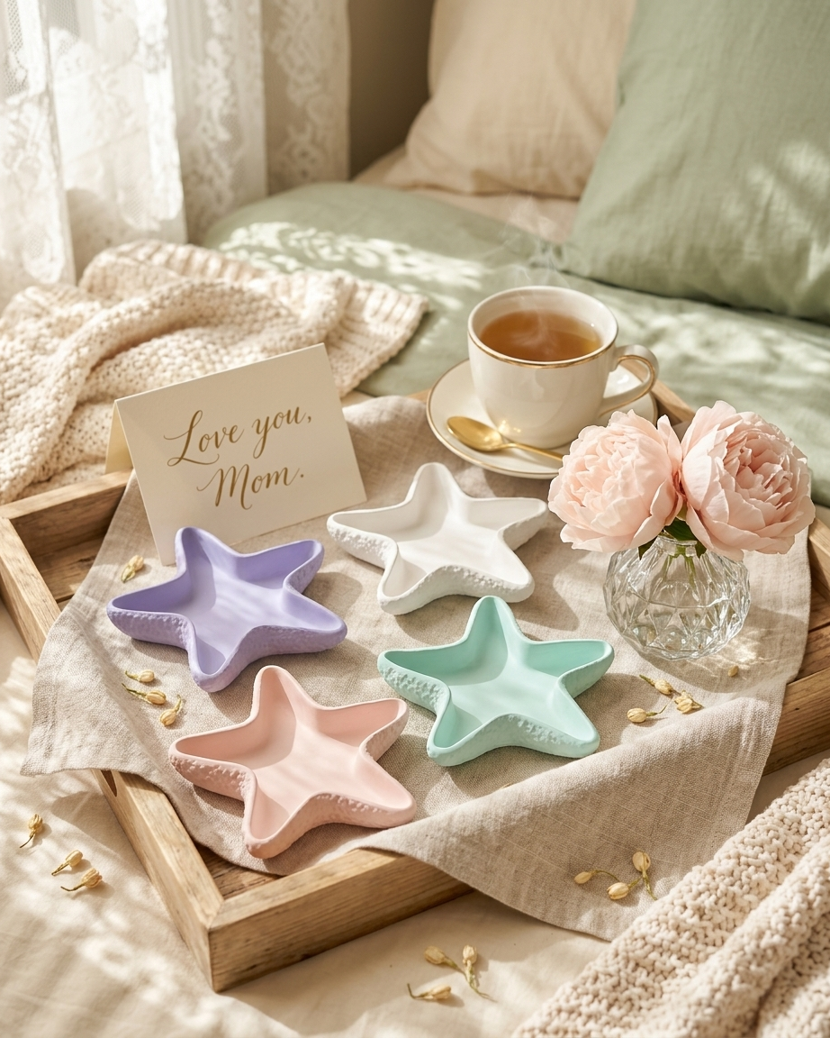 Star shaped concrete gypsum candle bowl India geometric vessel Diwali gifting DIY wholesale