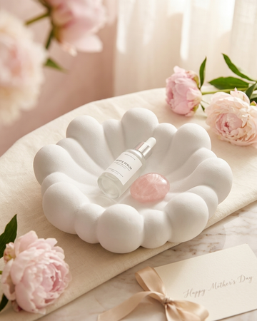 3D bow ribbon shaped concrete candle bowl gypsum vessel soy wax empty open vessel wholesale bulk order India