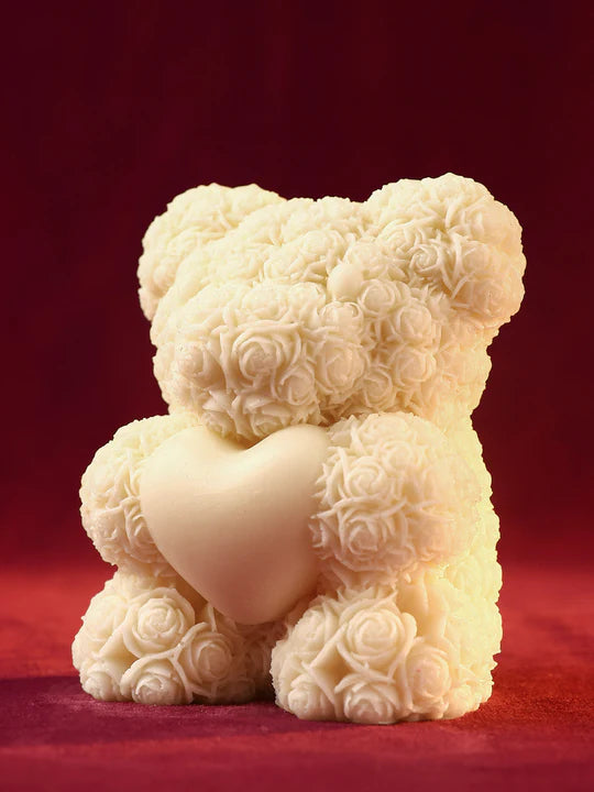 teddy bear candle valentines day bear candle gift for valentines day candle
