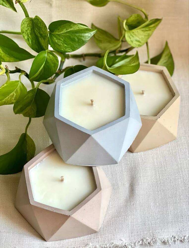 Hexagon Tealight Candle Jar For Candle Making