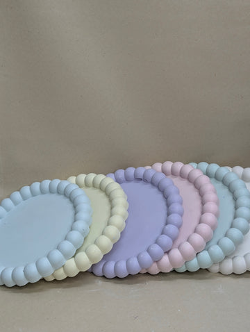 Concrete Bubble Circle Tray For Jewellery