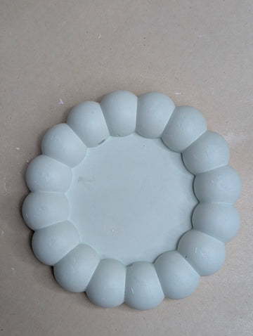 Green Small Concrete Tinket Tray For Jewellery