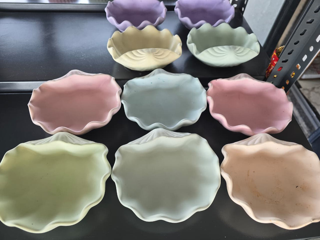 Oyster Trey Concrete Oyster Shell Trey Big Shell Trey for Candle Making