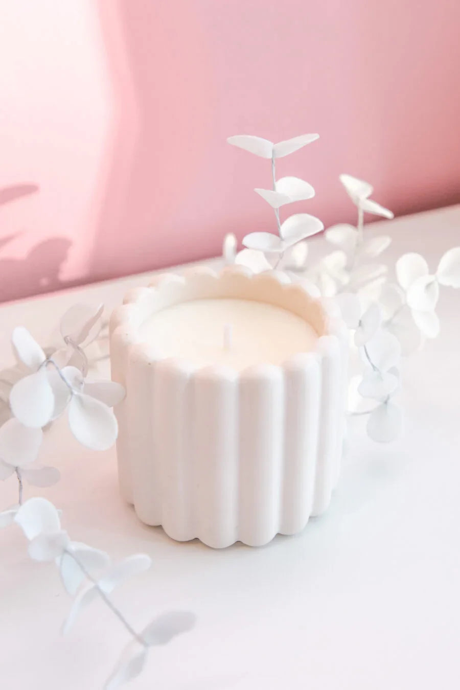 citrus ribbed jar soy wax candle soy wax scented candle handmade unique container candle