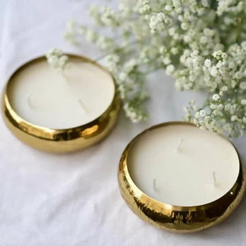 Round Urli Candle